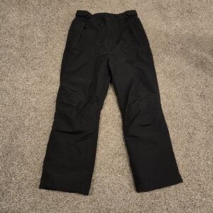 Lands' End Snow Pants Black Women's Size 12